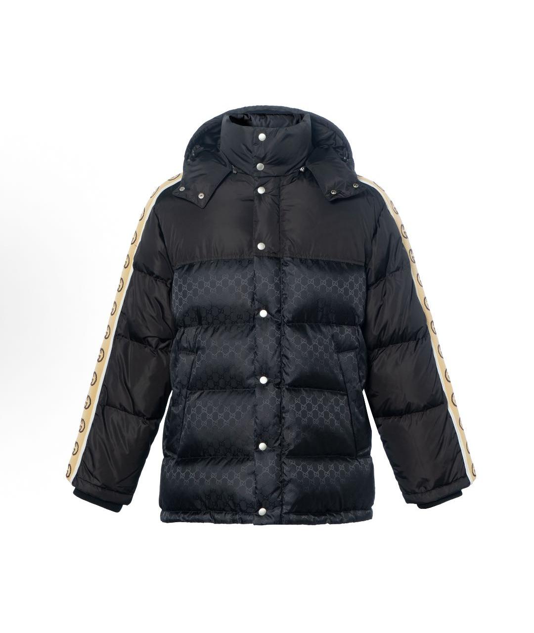 GUCCI Черный пуховик, фото 1