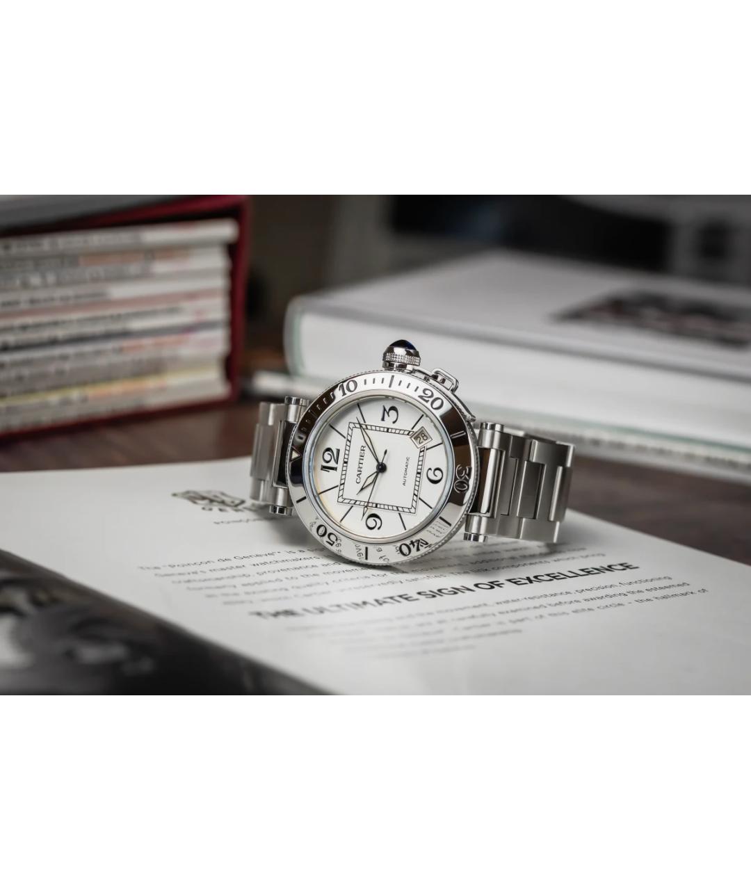 CARTIER Серебряные металлические часы, фото 2