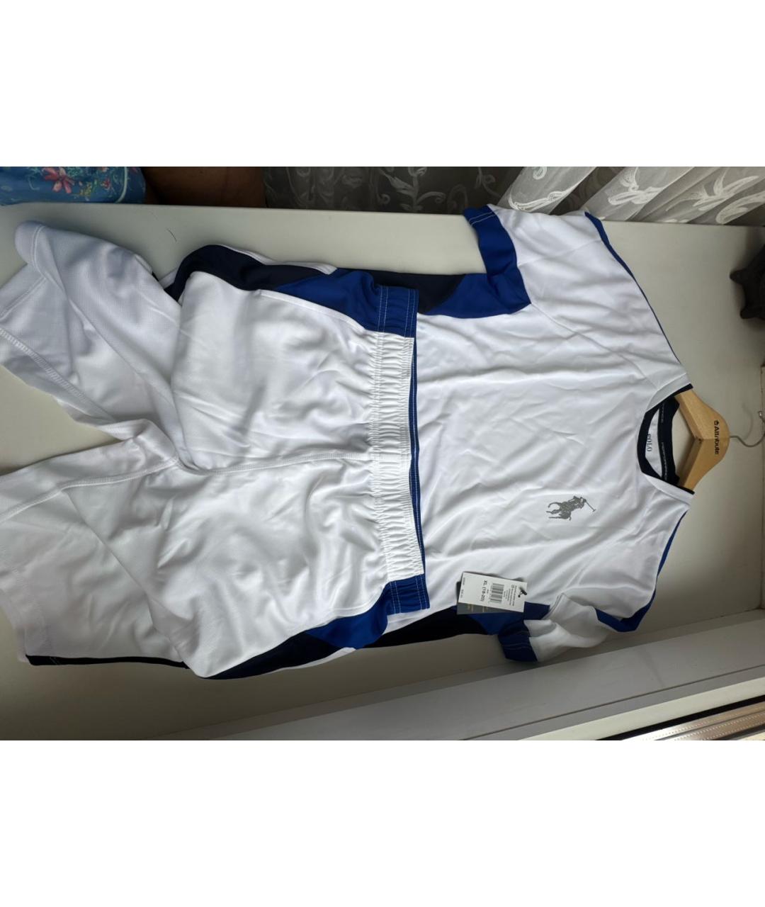 POLO RALPH LAUREN Белый полиэстеровый спортивный костюм, фото 7