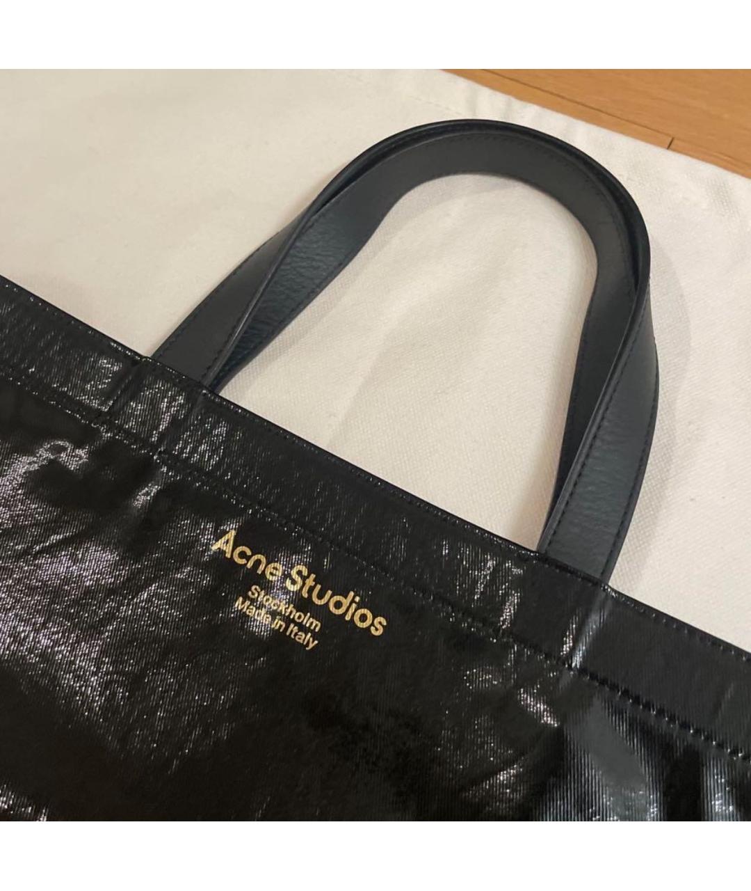 ACNE STUDIOS Черная сумка тоут, фото 6