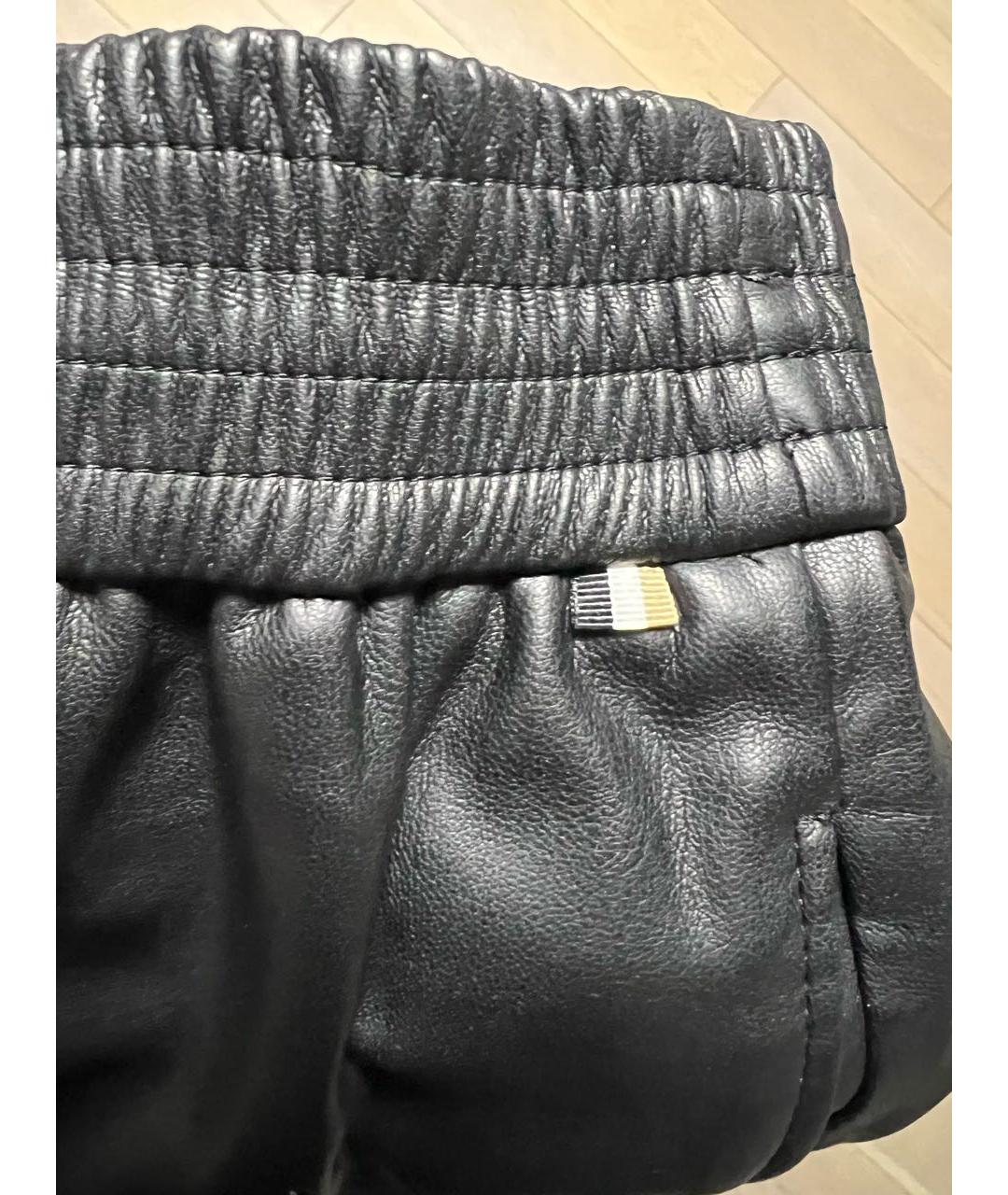 HUGO BOSS Черные прямые брюки, фото 4