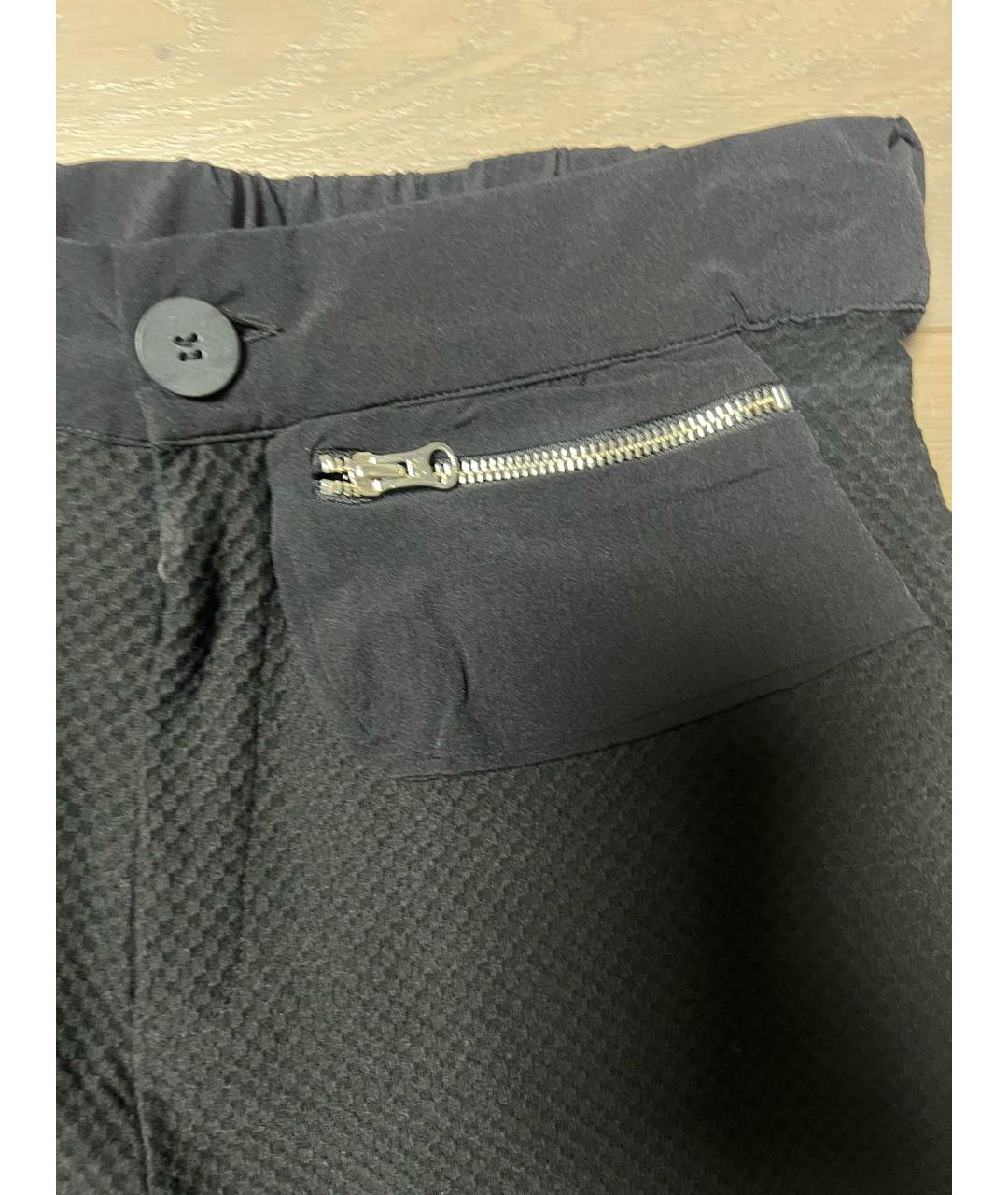 THOM KROM Черные прямые брюки, фото 3