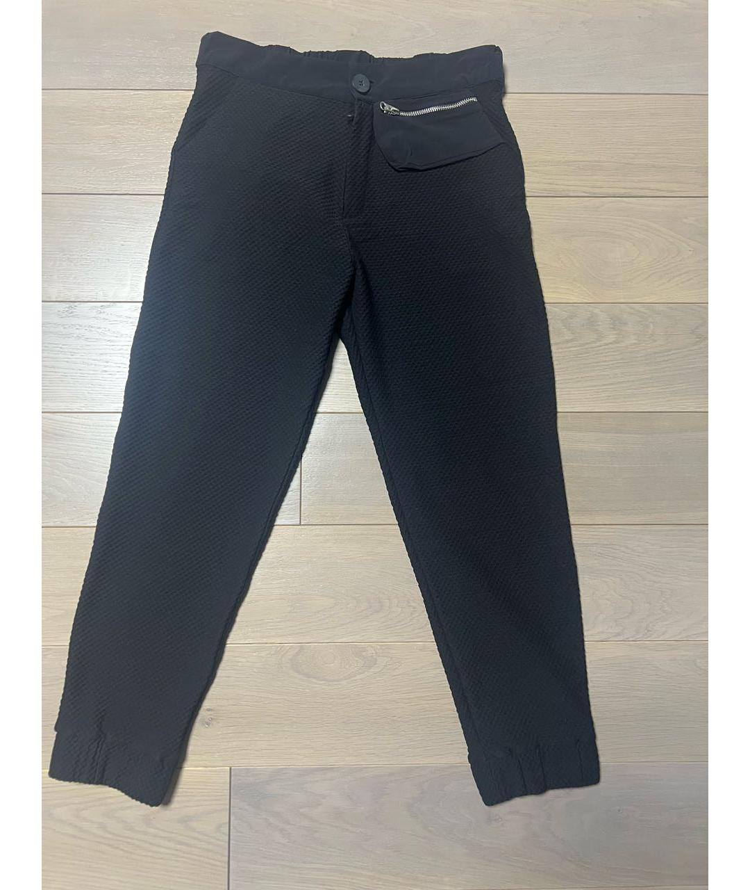 THOM KROM Черные прямые брюки, фото 6