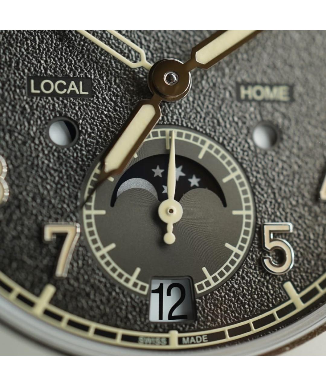 PATEK PHILIPPE Серые часы из белого золота, фото 6
