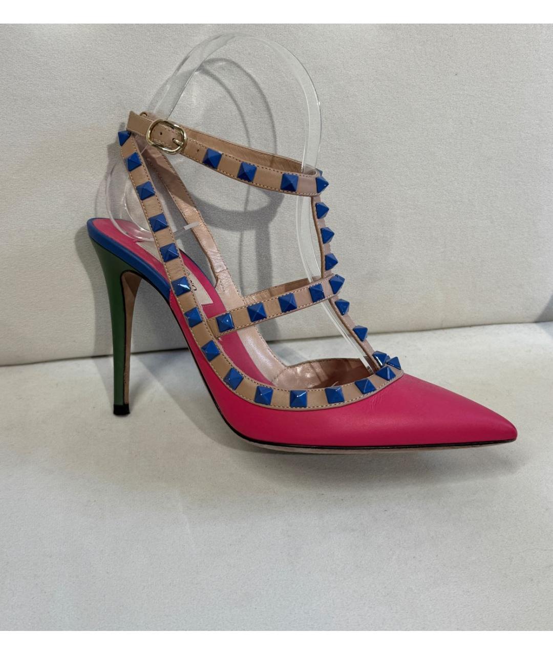 VALENTINO Мульти кожаные туфли, фото 5