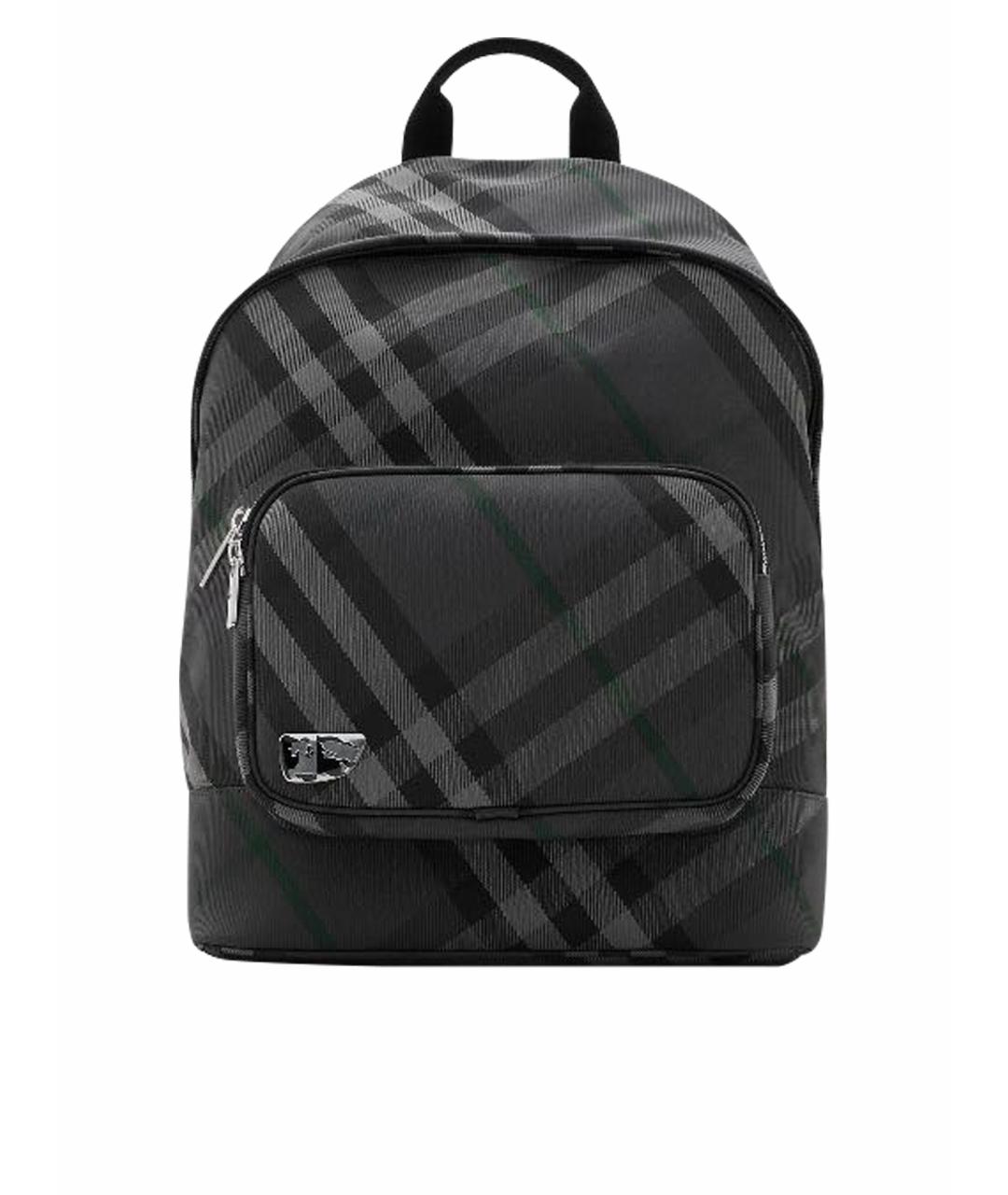 BURBERRY Черный синтетический рюкзак, фото 1