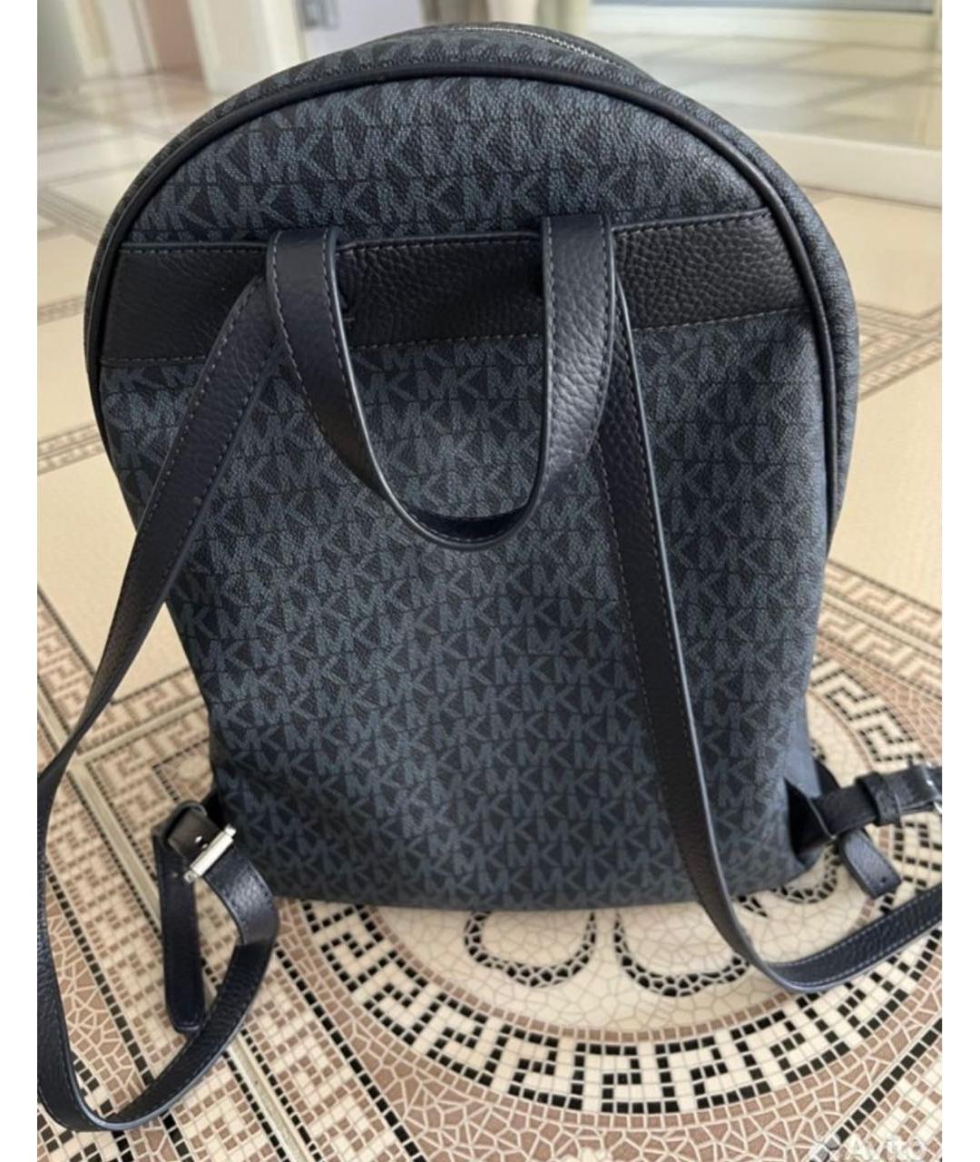 MICHAEL MICHAEL KORS Серый кожаный рюкзак, фото 2