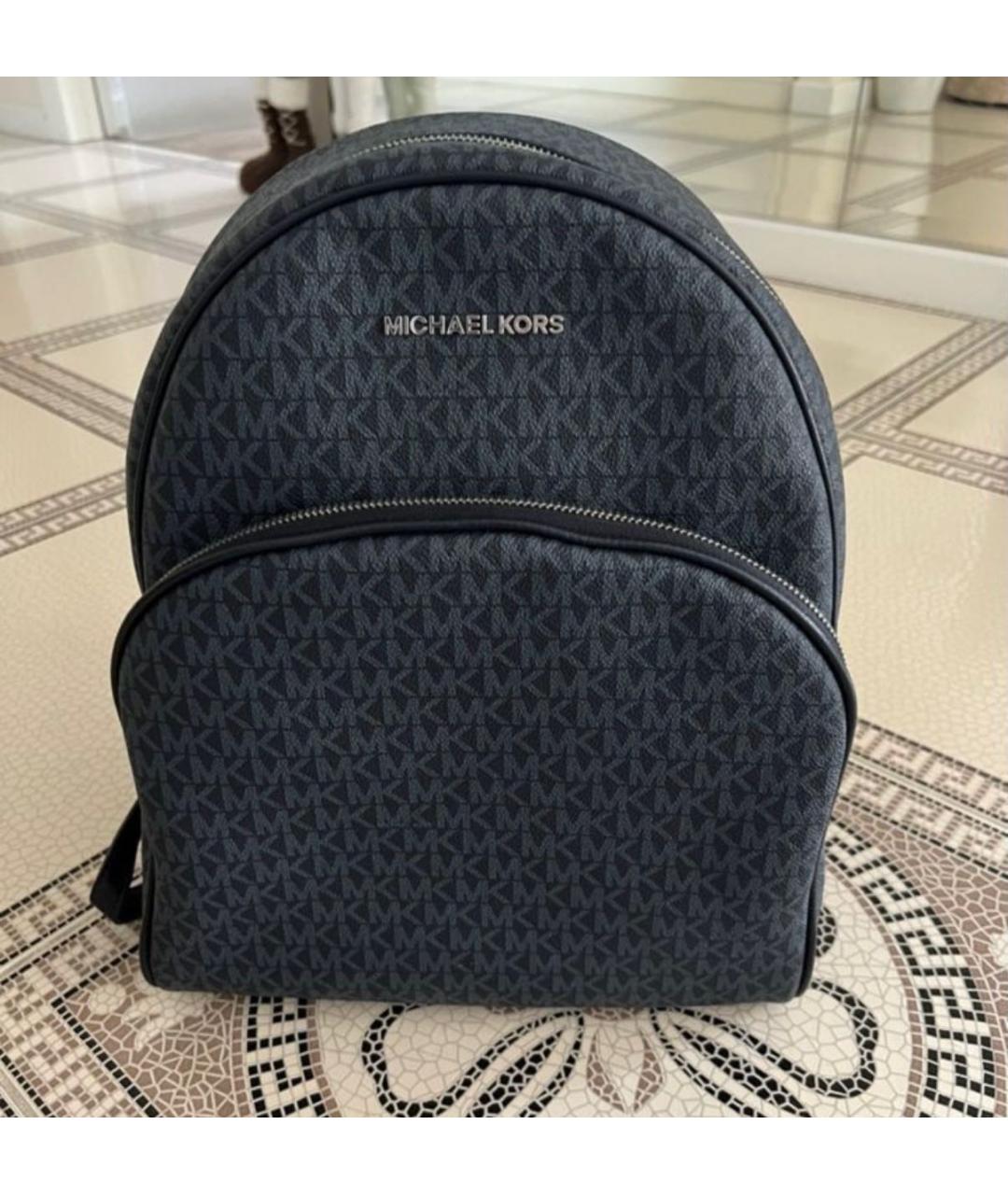 MICHAEL MICHAEL KORS Серый кожаный рюкзак, фото 6