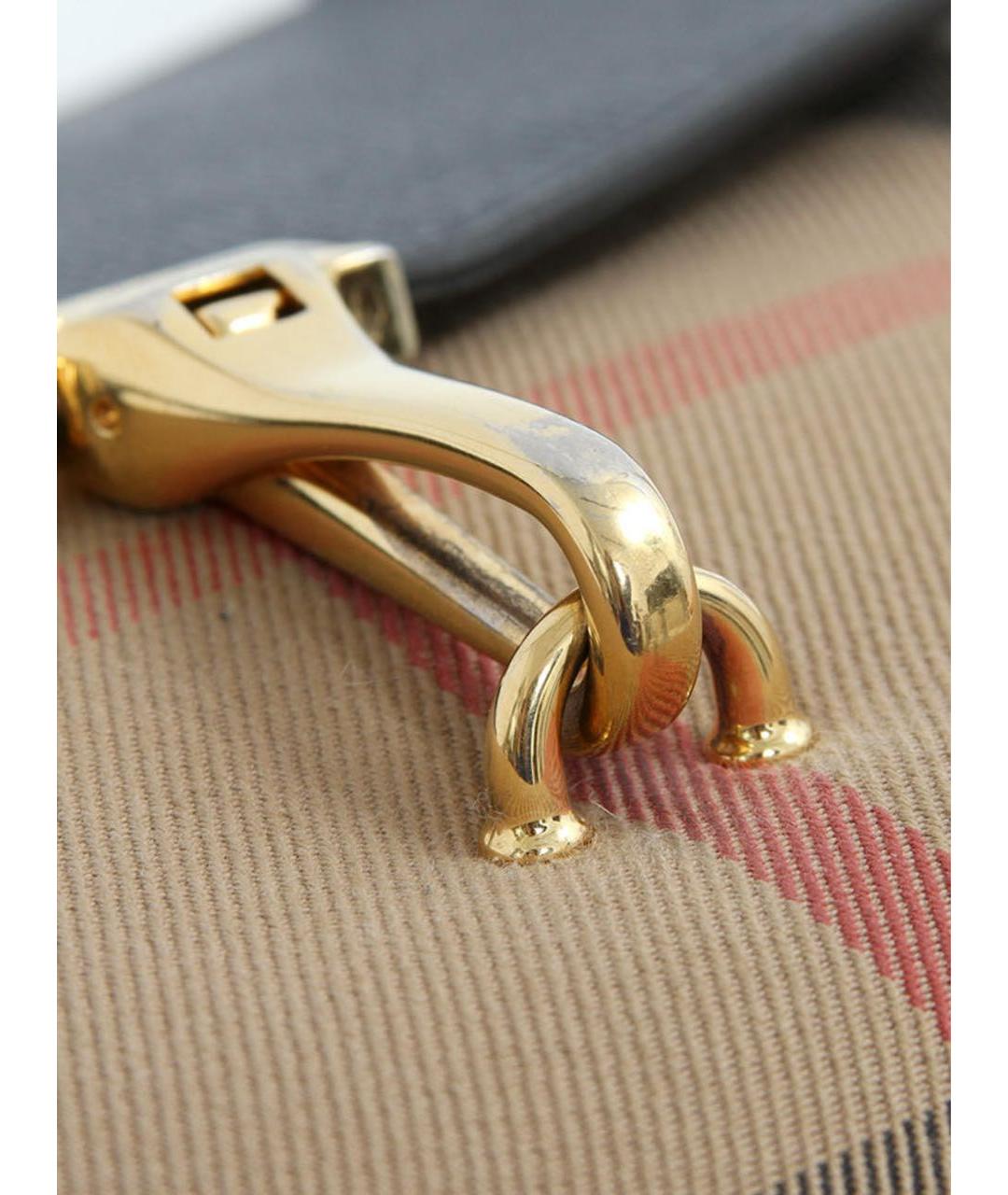 BURBERRY Мульти кожаная сумка через плечо, фото 5