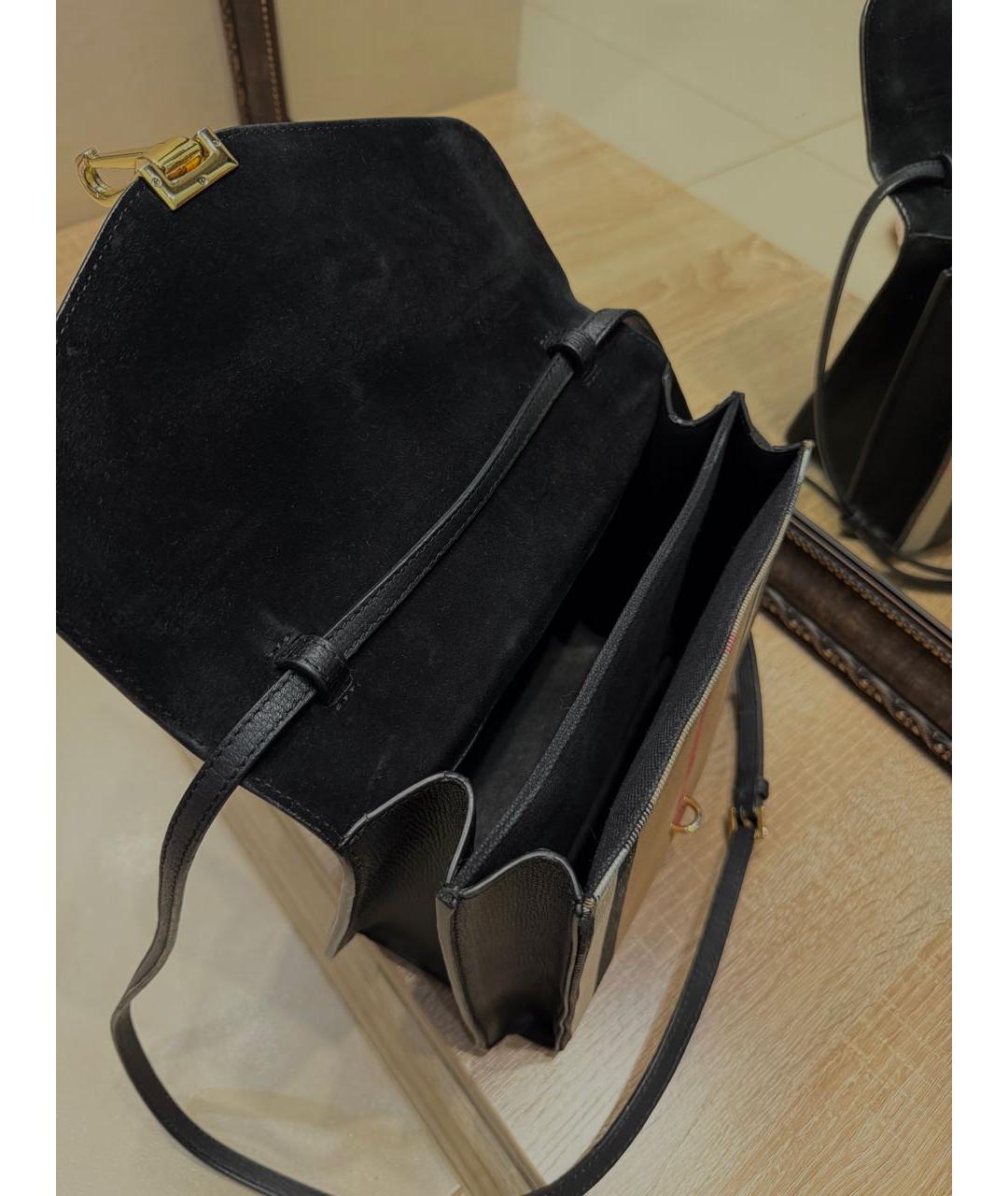 BURBERRY Мульти кожаная сумка через плечо, фото 4