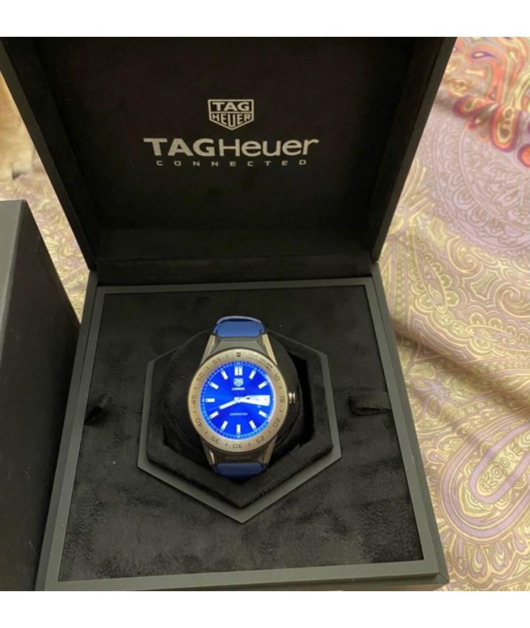 TAG HEUER Синие часы, фото 2