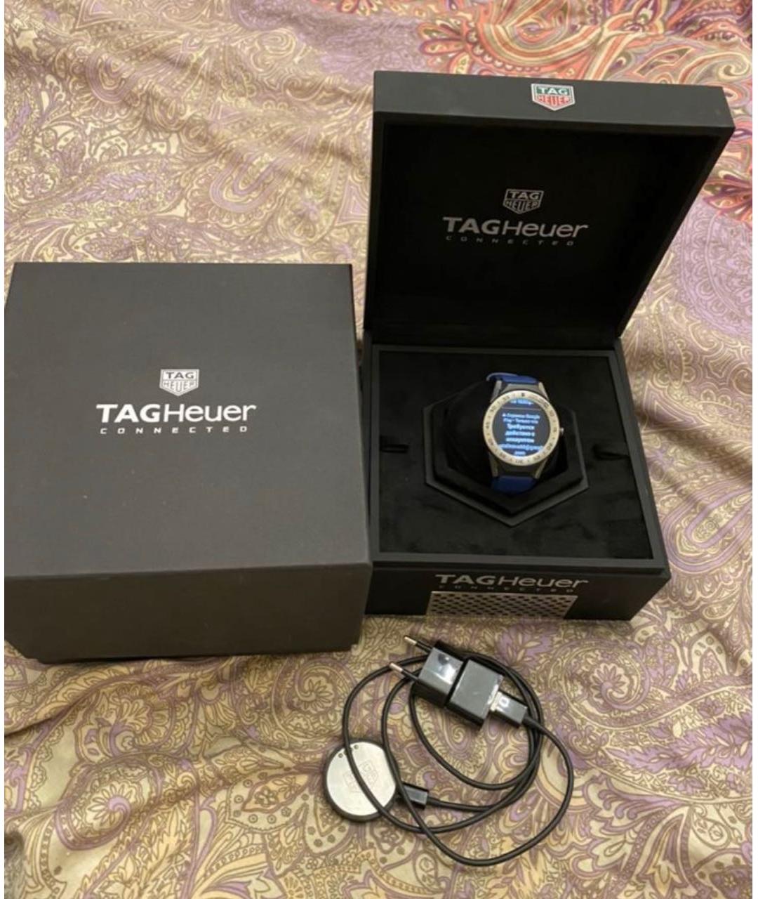 TAG HEUER Синие часы, фото 5