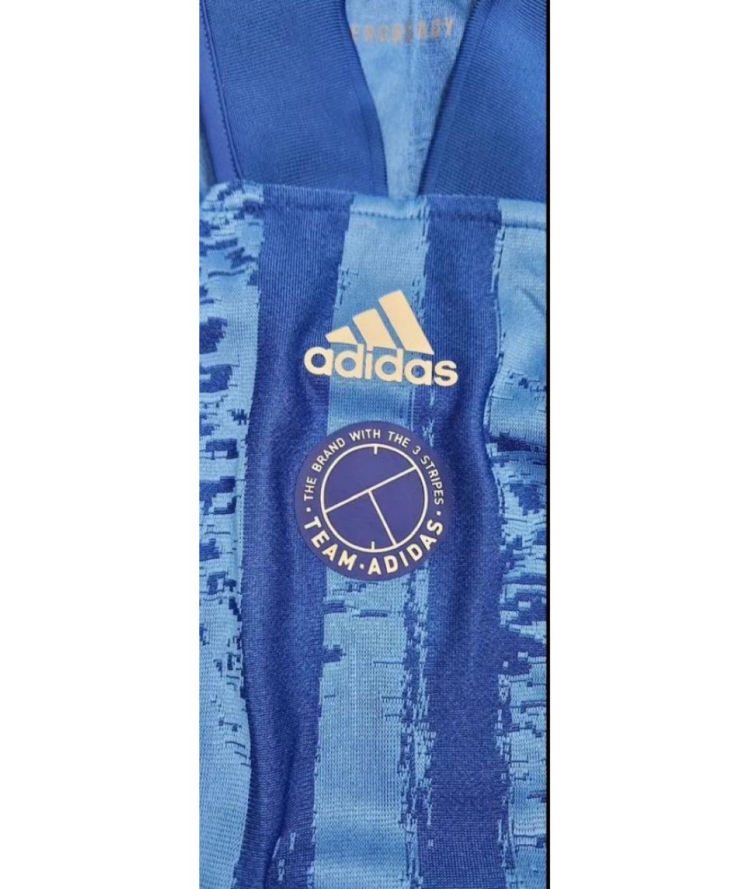 ADIDAS Синее полиэстеровое платье, фото 2