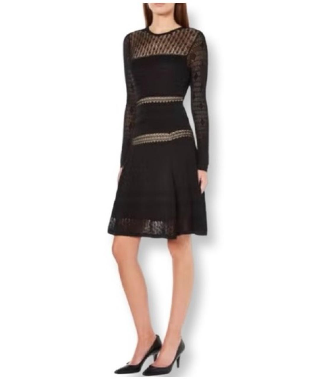 DIANE VON FURSTENBERG Черное платье, фото 4