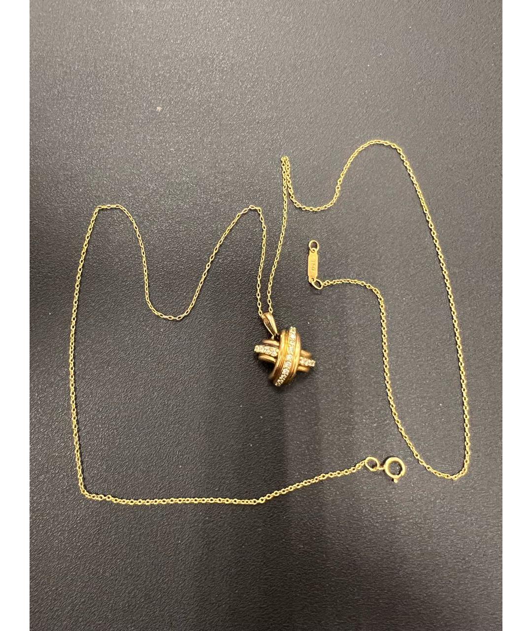 TIFFANY&CO Желтый кулон из желтого золота, фото 4