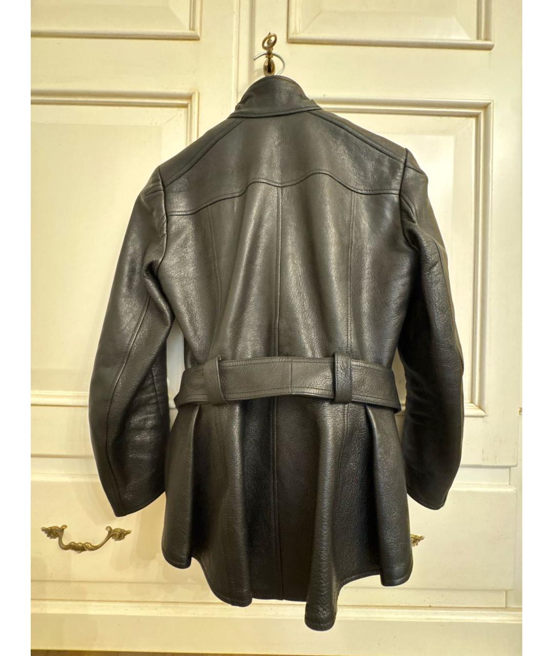 ALEXANDER MCQUEEN Черная кожаная куртка, фото 2