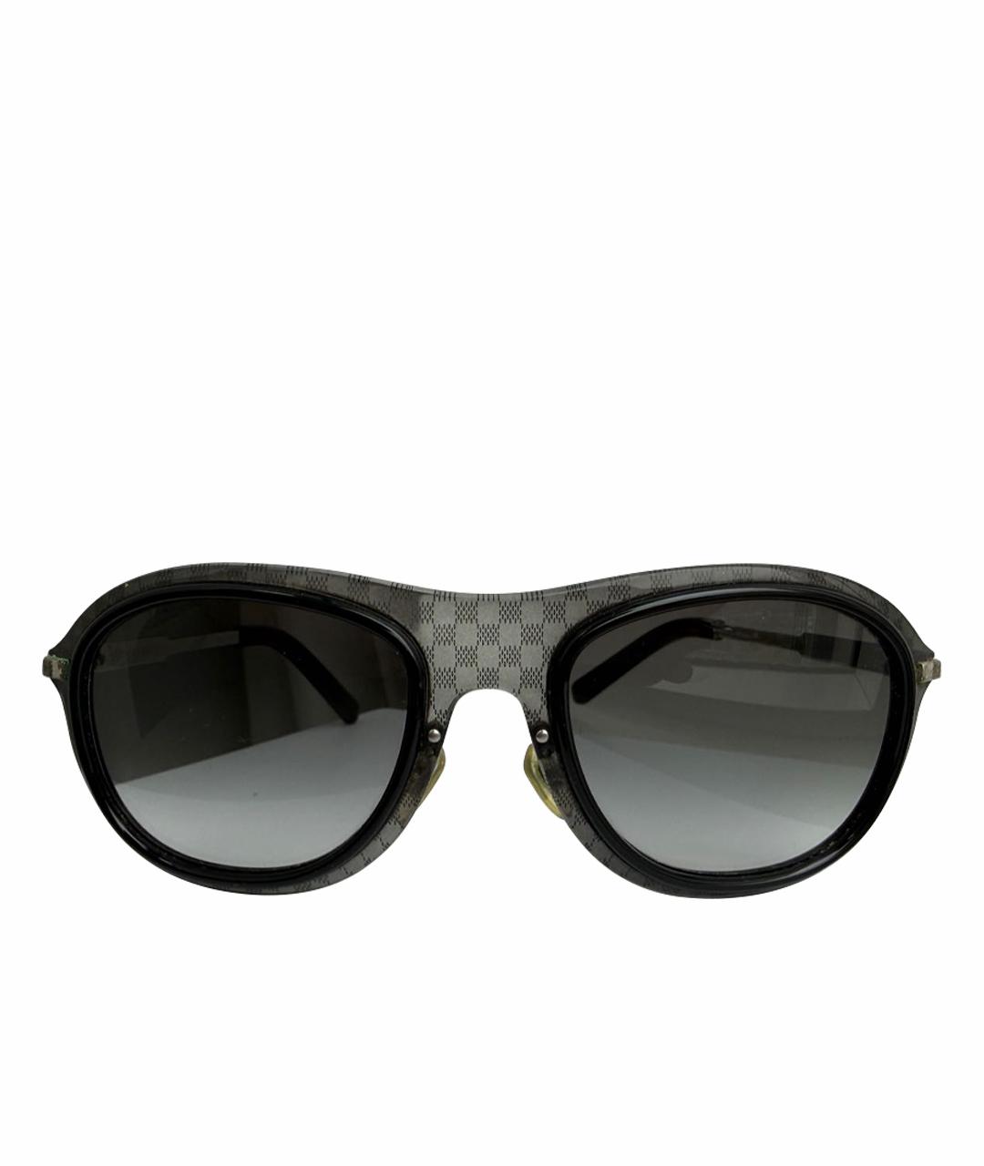 LOUIS VUITTON Серые пластиковые солнцезащитные очки, фото 1