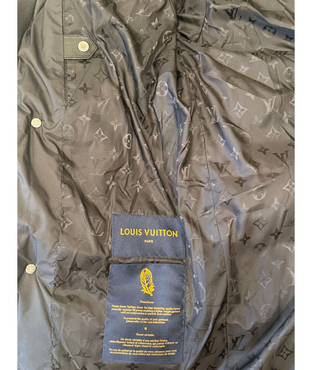 LOUIS VUITTON Черная куртка, фото 3