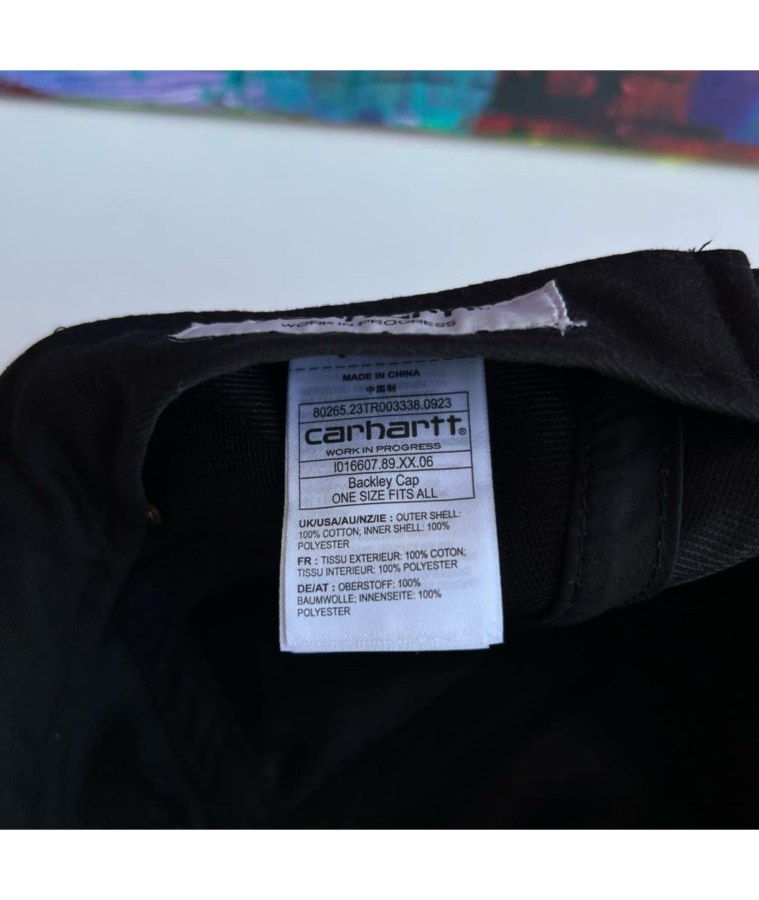 CARHARTT WIP Черная кепка/бейсболка, фото 7