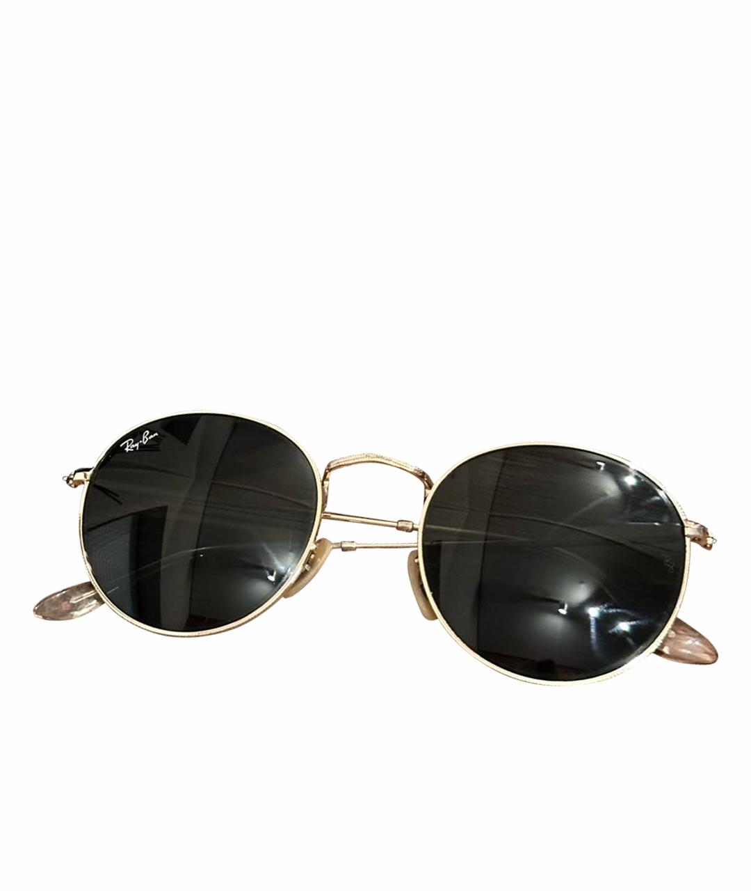 RAY BAN Черные солнцезащитные очки, фото 1