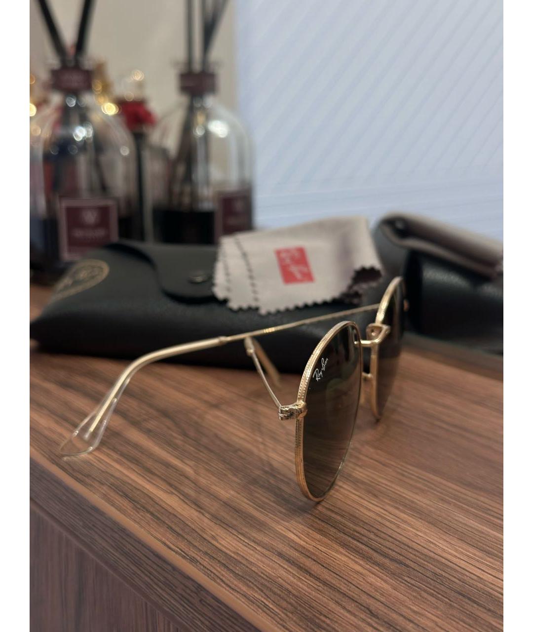 RAY BAN Черные солнцезащитные очки, фото 5