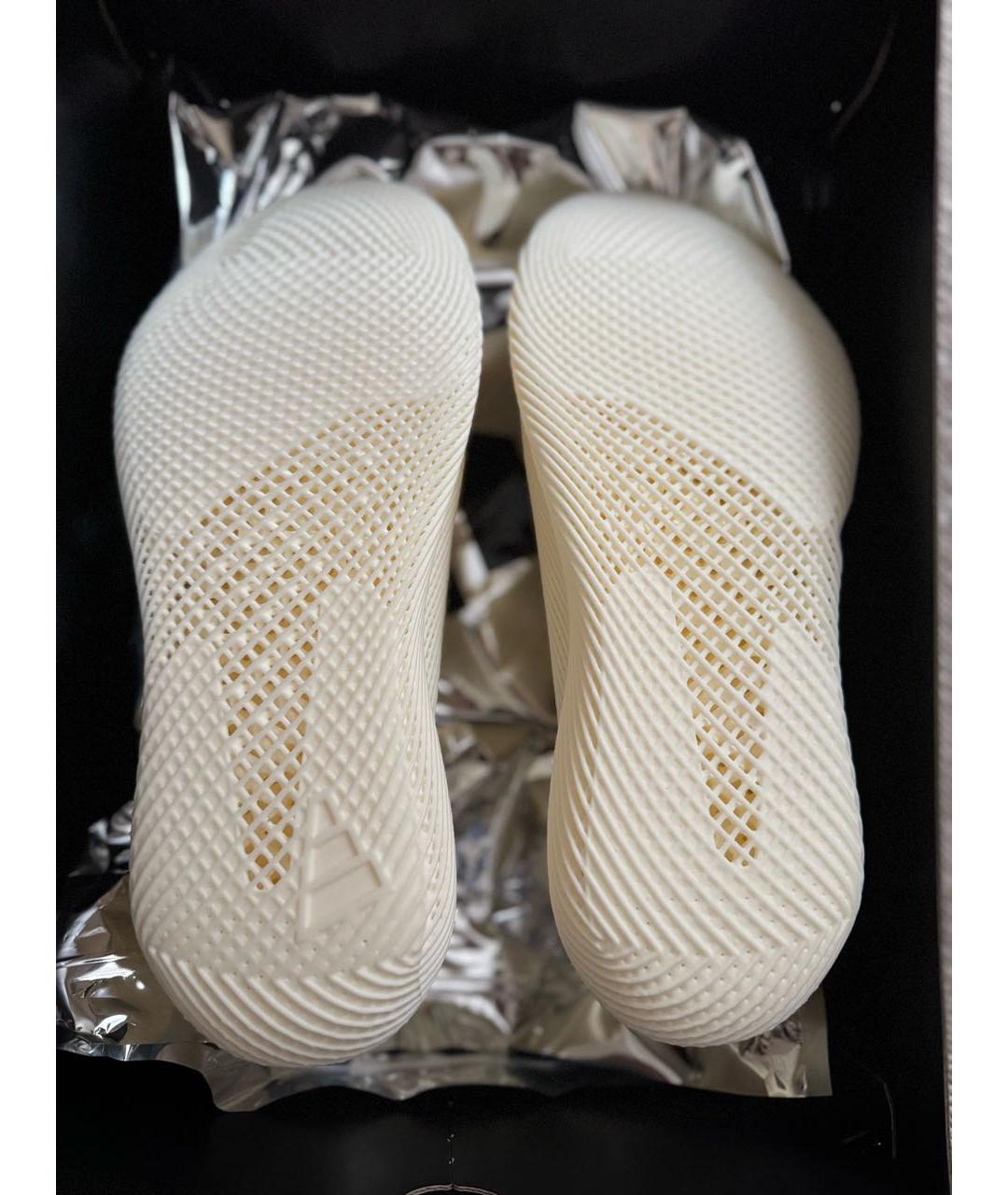 ADIDAS Бежевые резиновые низкие кроссовки / кеды, фото 5