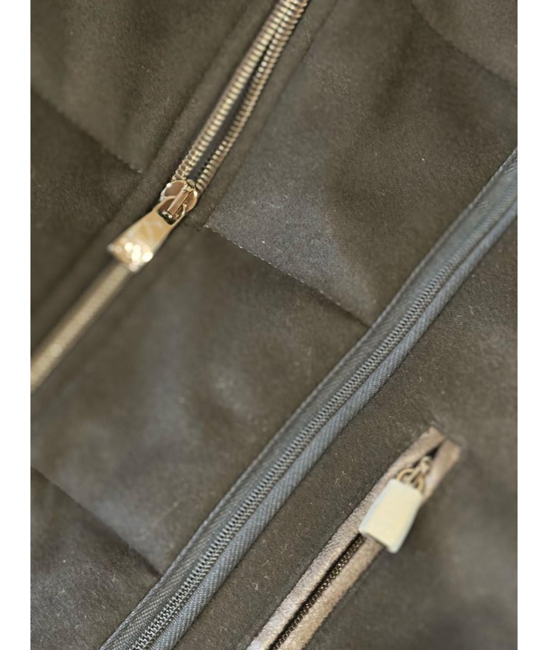 CORNELIANI Темно-синее шерстяное пальто, фото 4