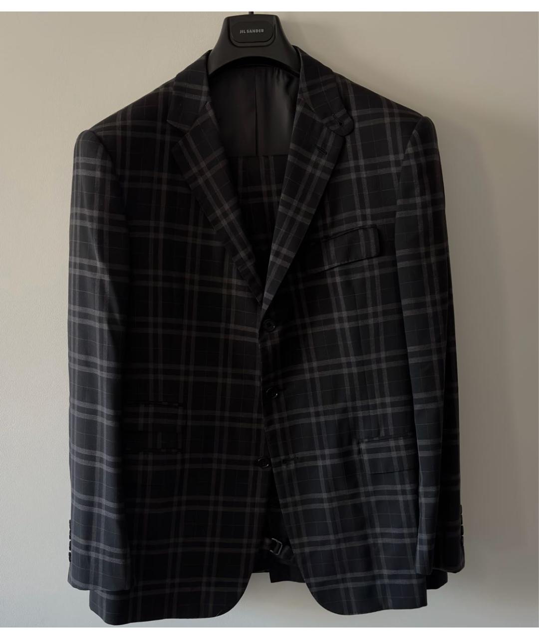 RALPH LAUREN Черный классический костюм, фото 4