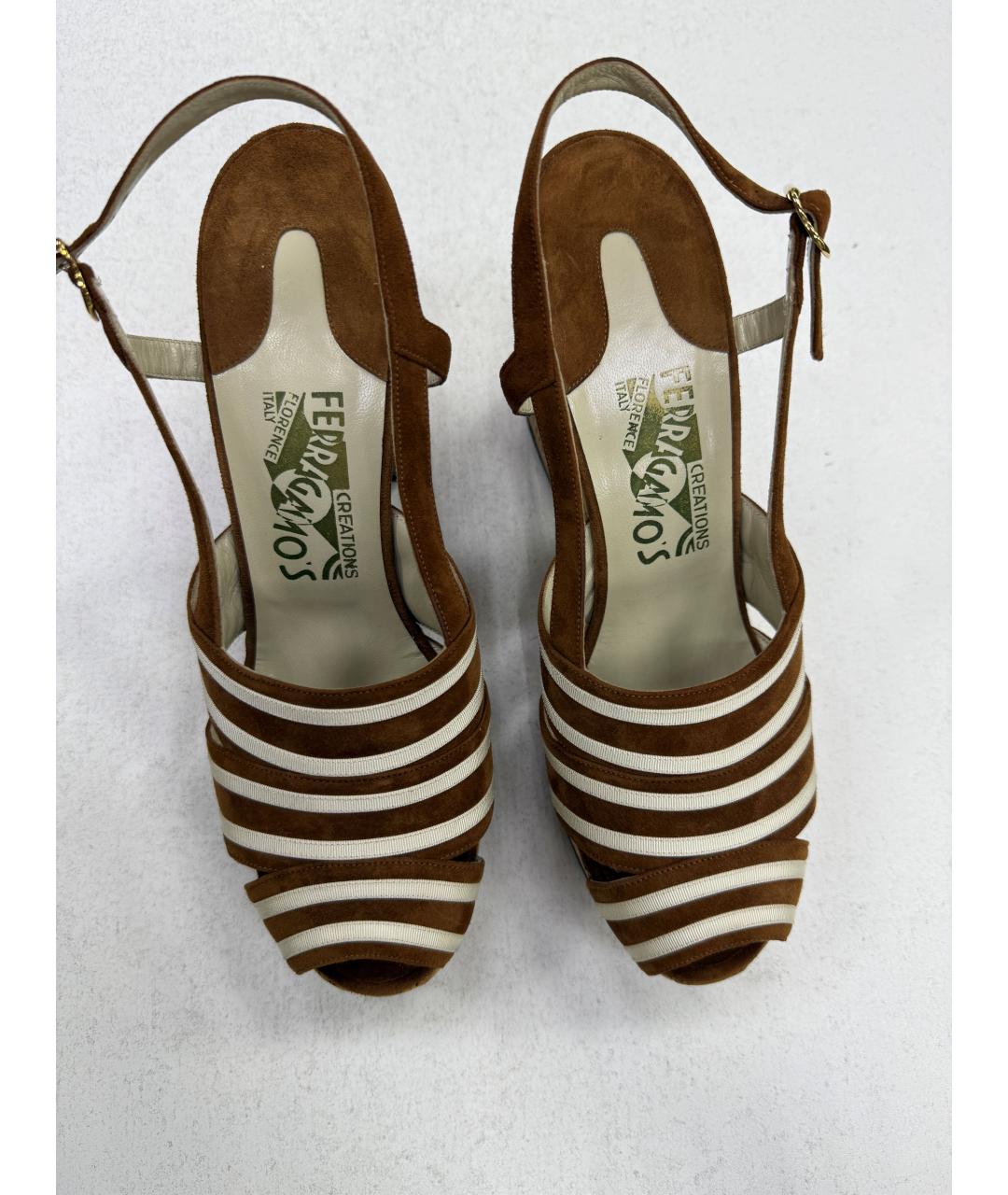FERRAGAMO Босоножки, фото 4