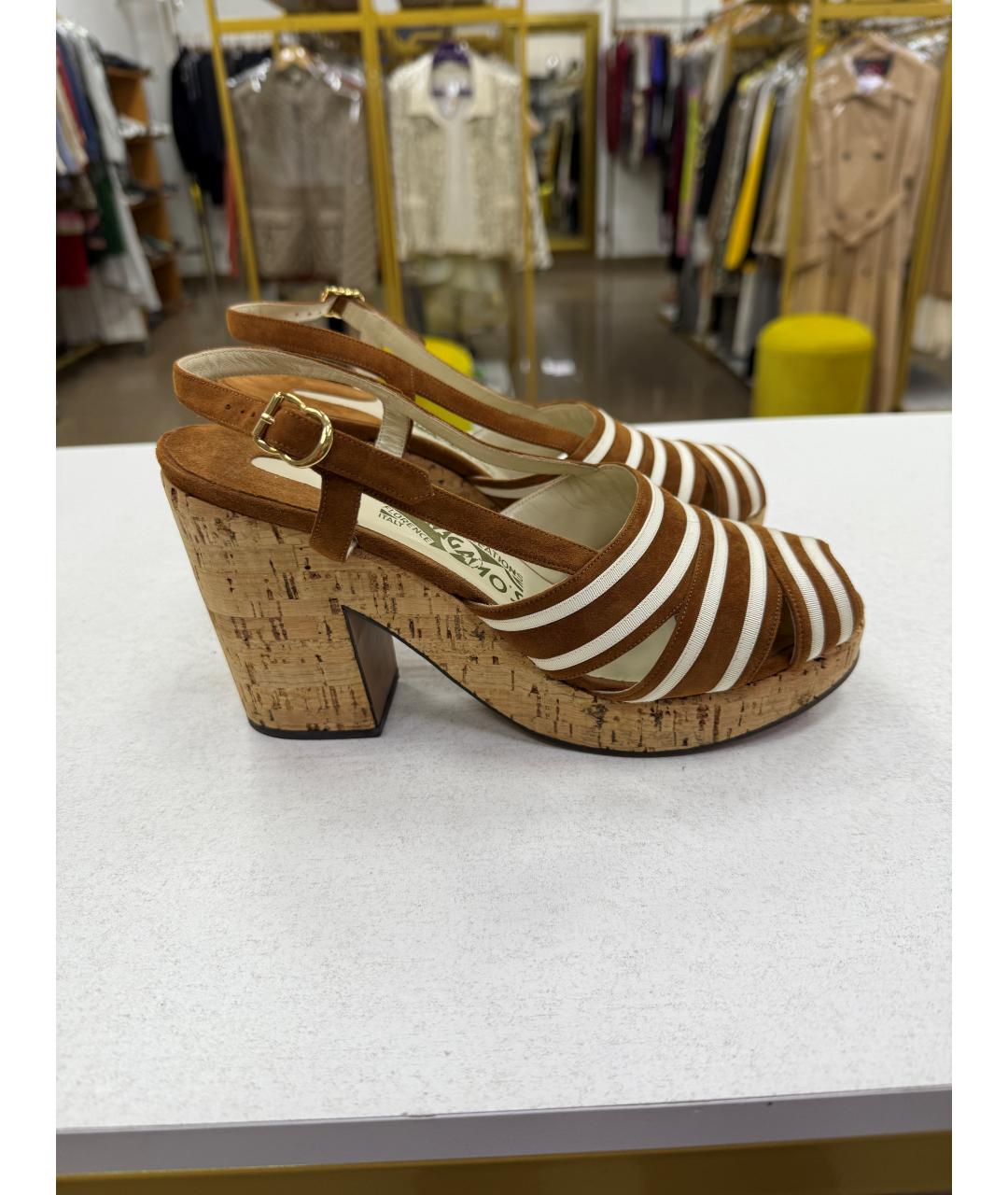 FERRAGAMO Босоножки, фото 9