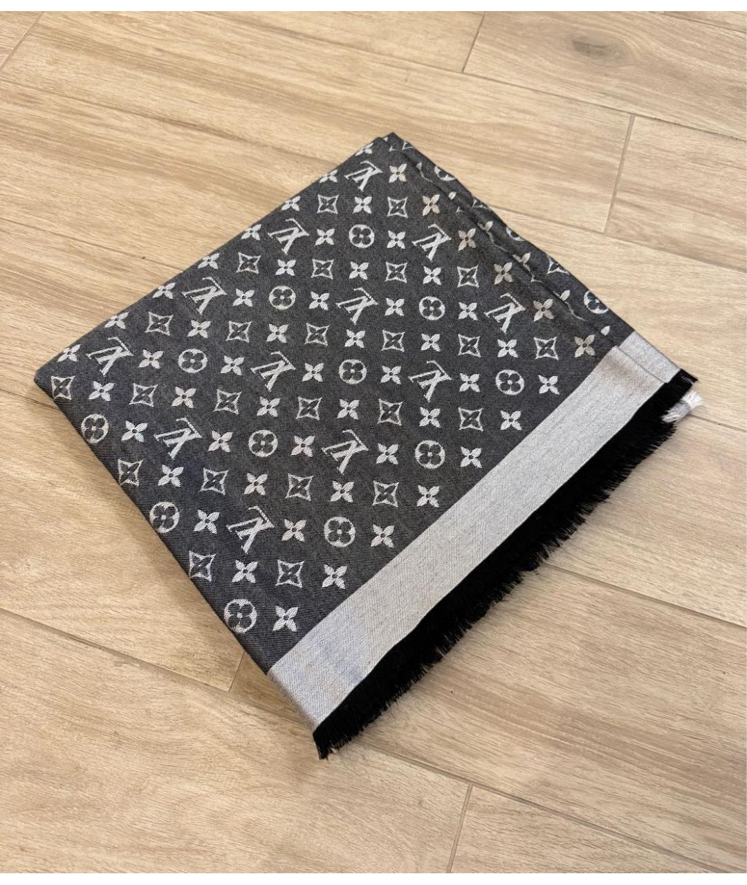 LOUIS VUITTON Шерстяной платок, фото 2