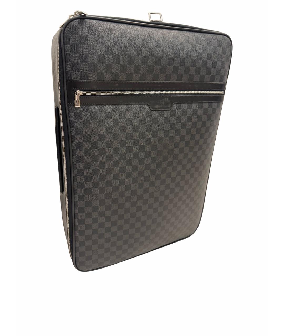 LOUIS VUITTON Антрацитовый чемодан, фото 1
