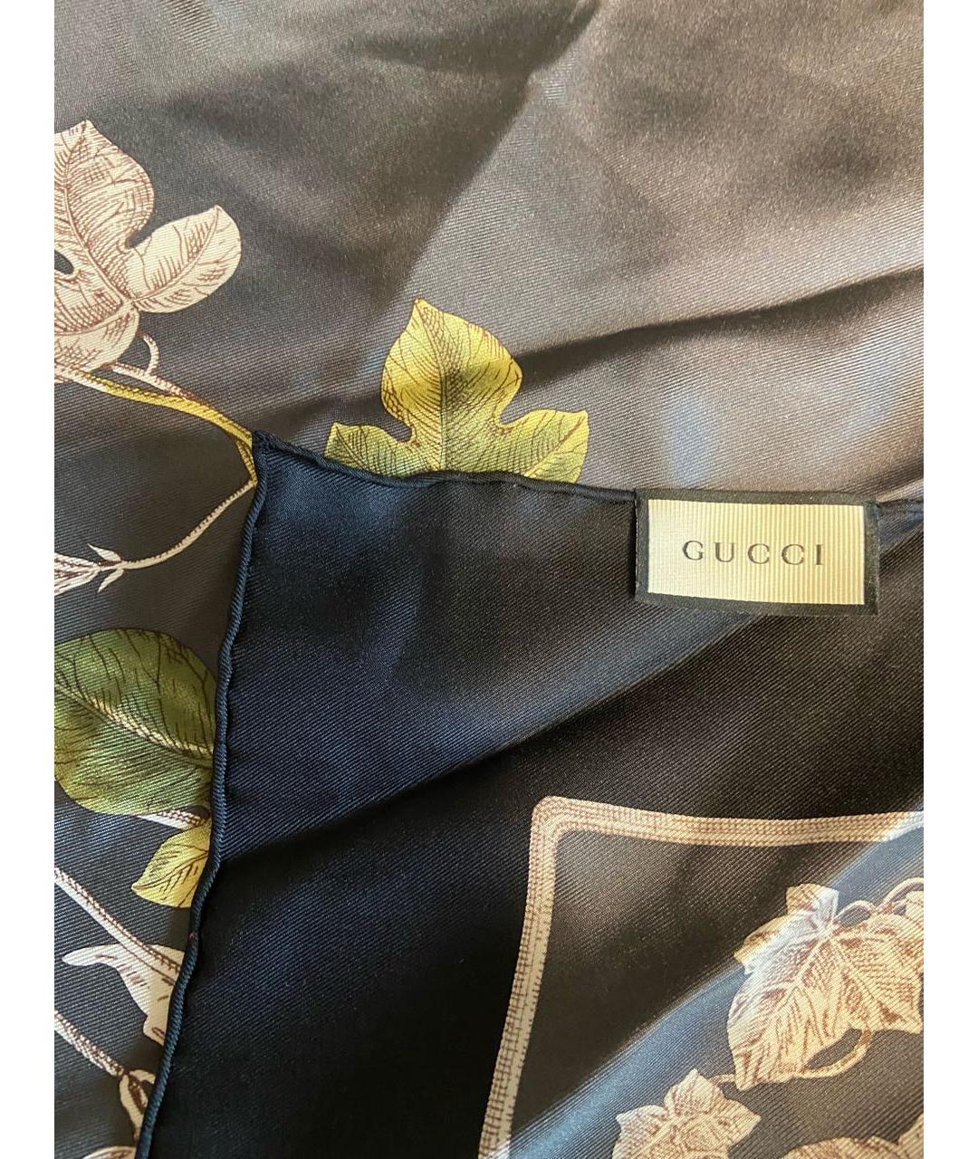GUCCI Шелковый платок, фото 2