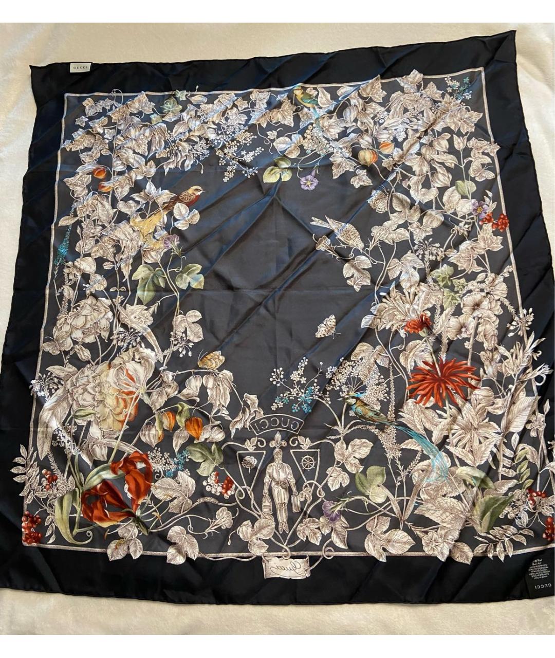 GUCCI Шелковый платок, фото 6