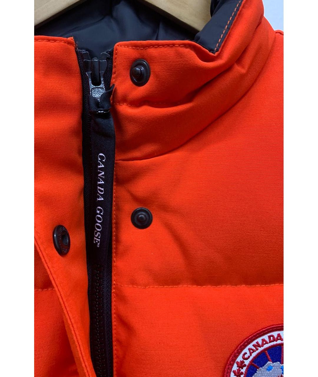 CANADA GOOSE Оранжевый жилет, фото 8