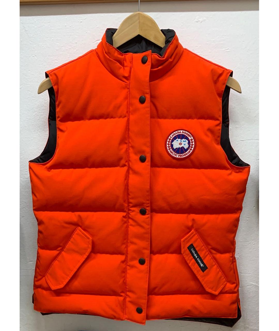 CANADA GOOSE Оранжевый жилет, фото 9