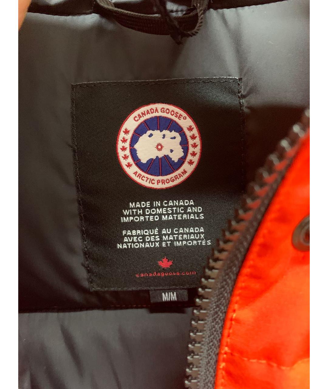 CANADA GOOSE Оранжевый жилет, фото 4