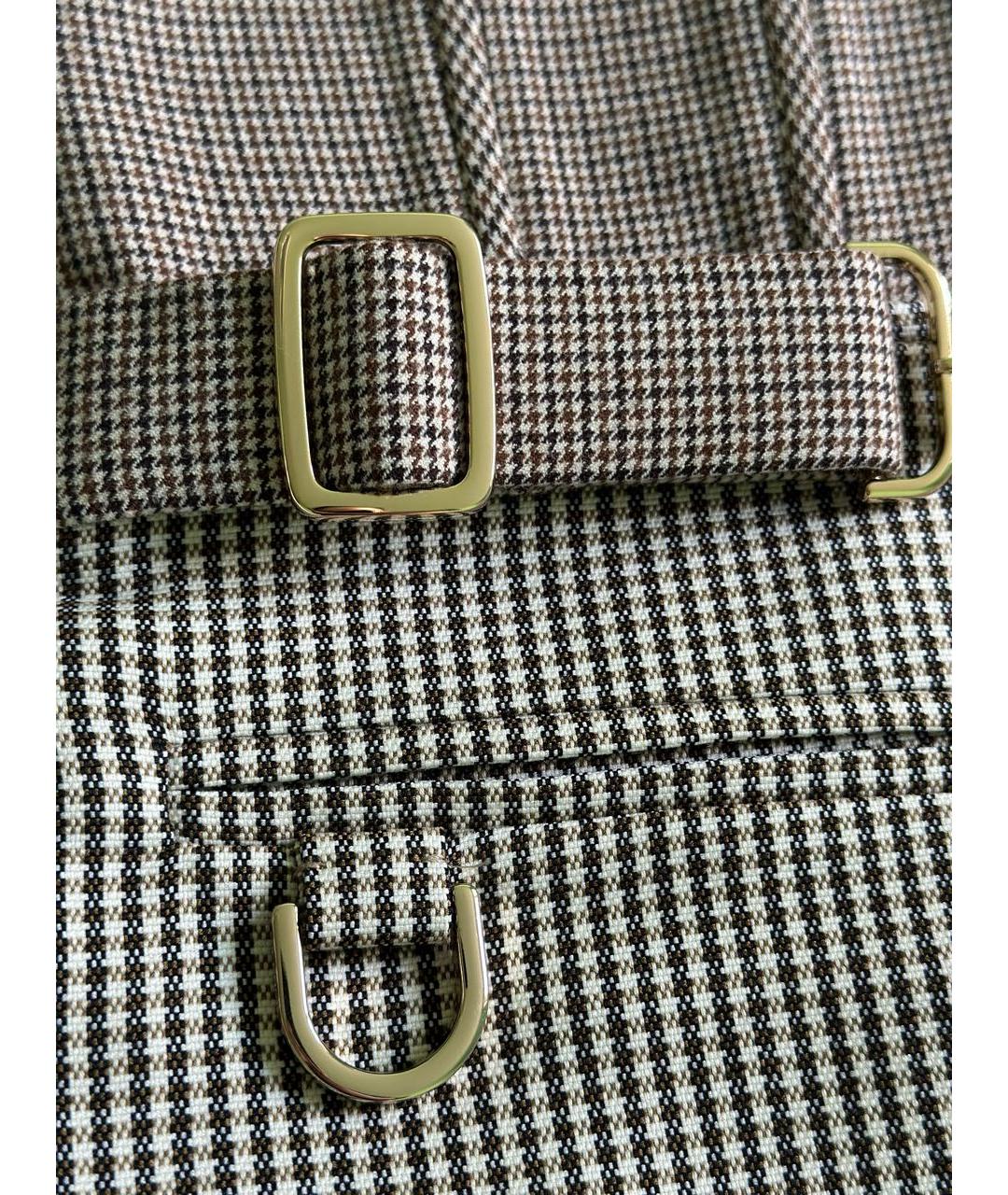 FENDI Бежевый шерстяной корсет, фото 7