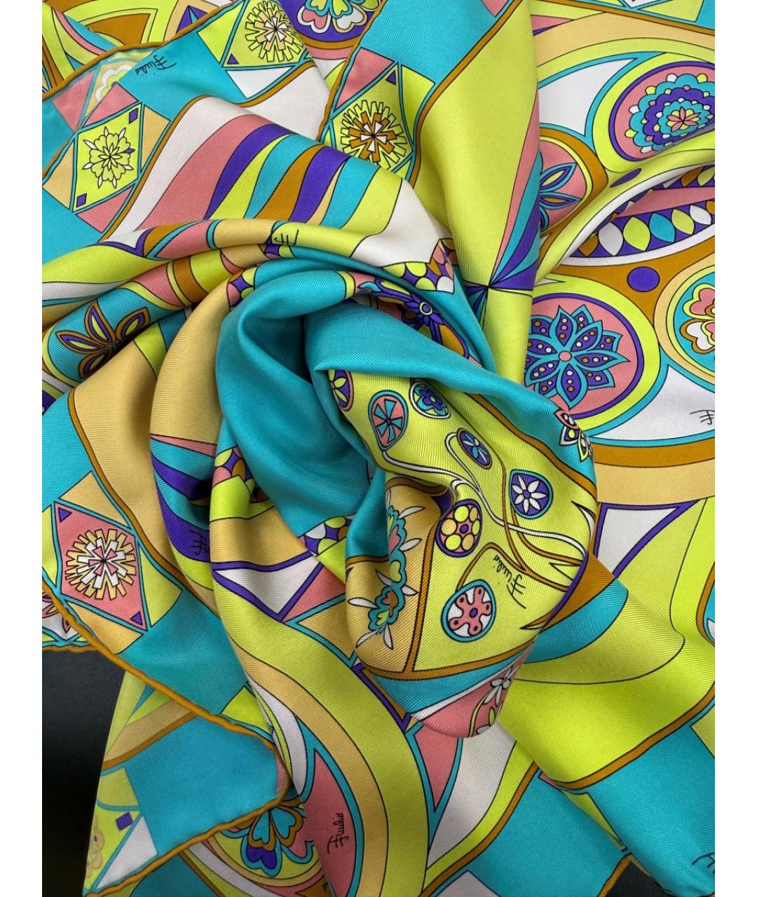 EMILIO PUCCI Шелковый платок, фото 4