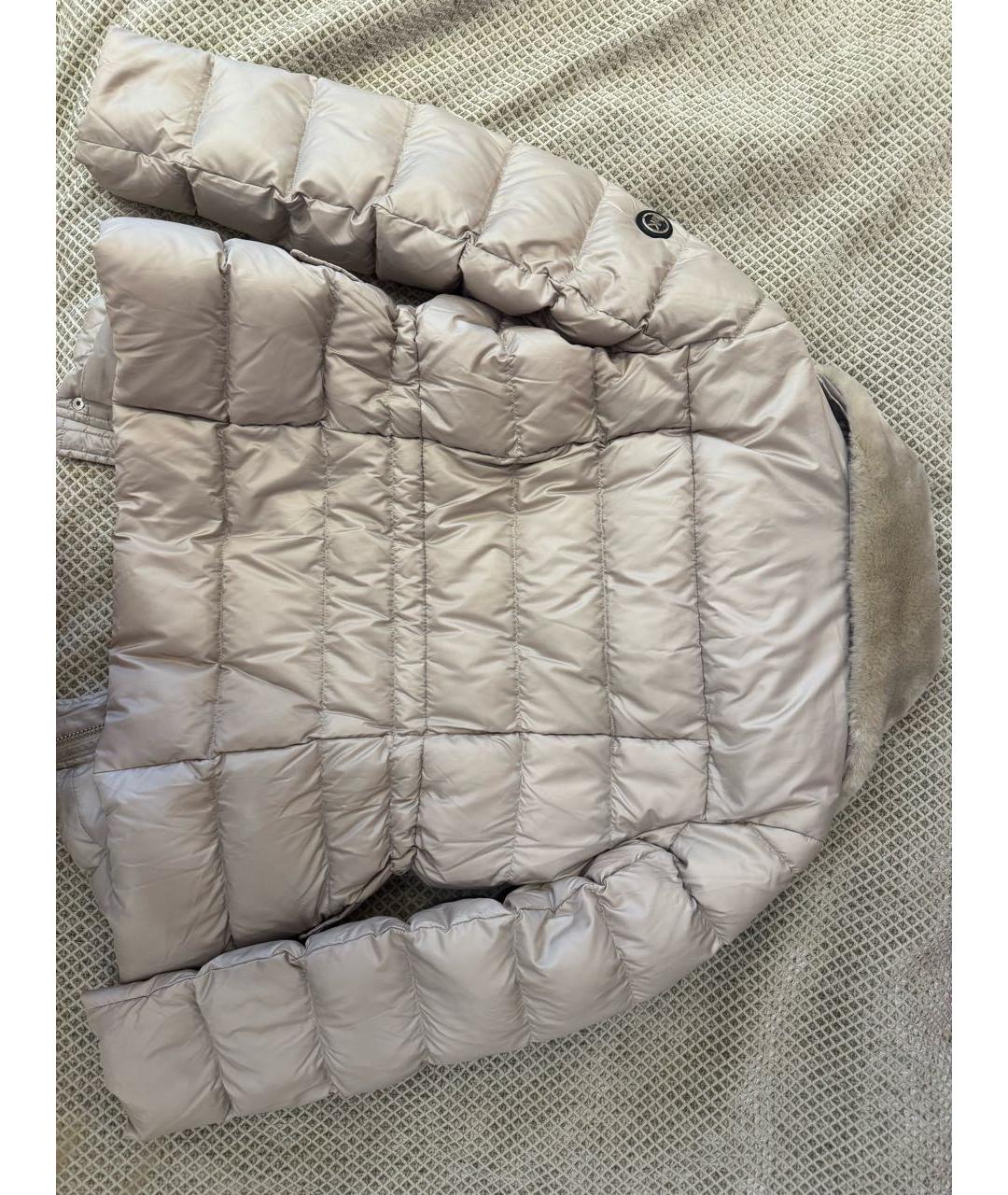 MICHAEL KORS Бежевая полиэстеровая куртка, фото 4