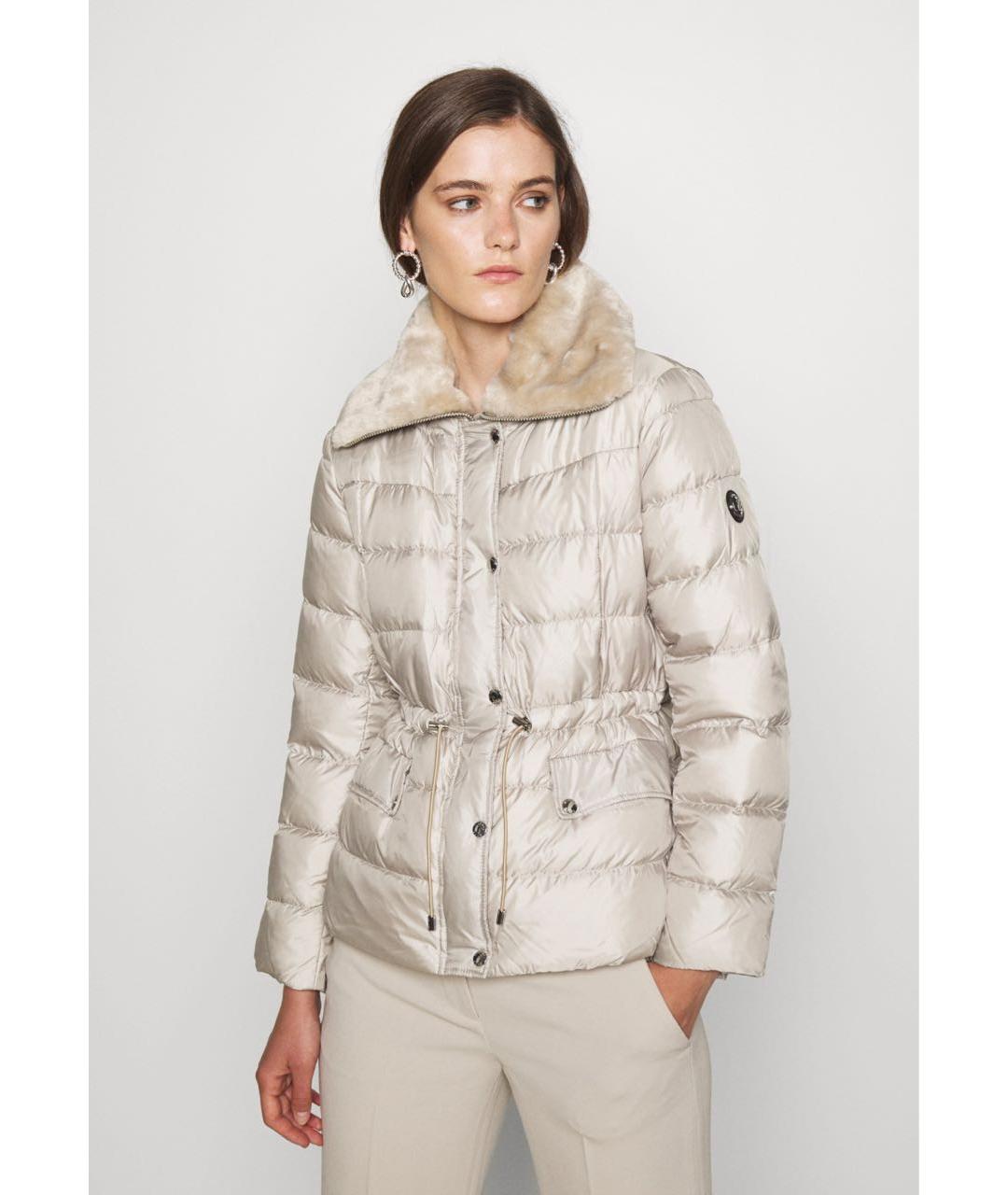 MICHAEL KORS Бежевая полиэстеровая куртка, фото 2