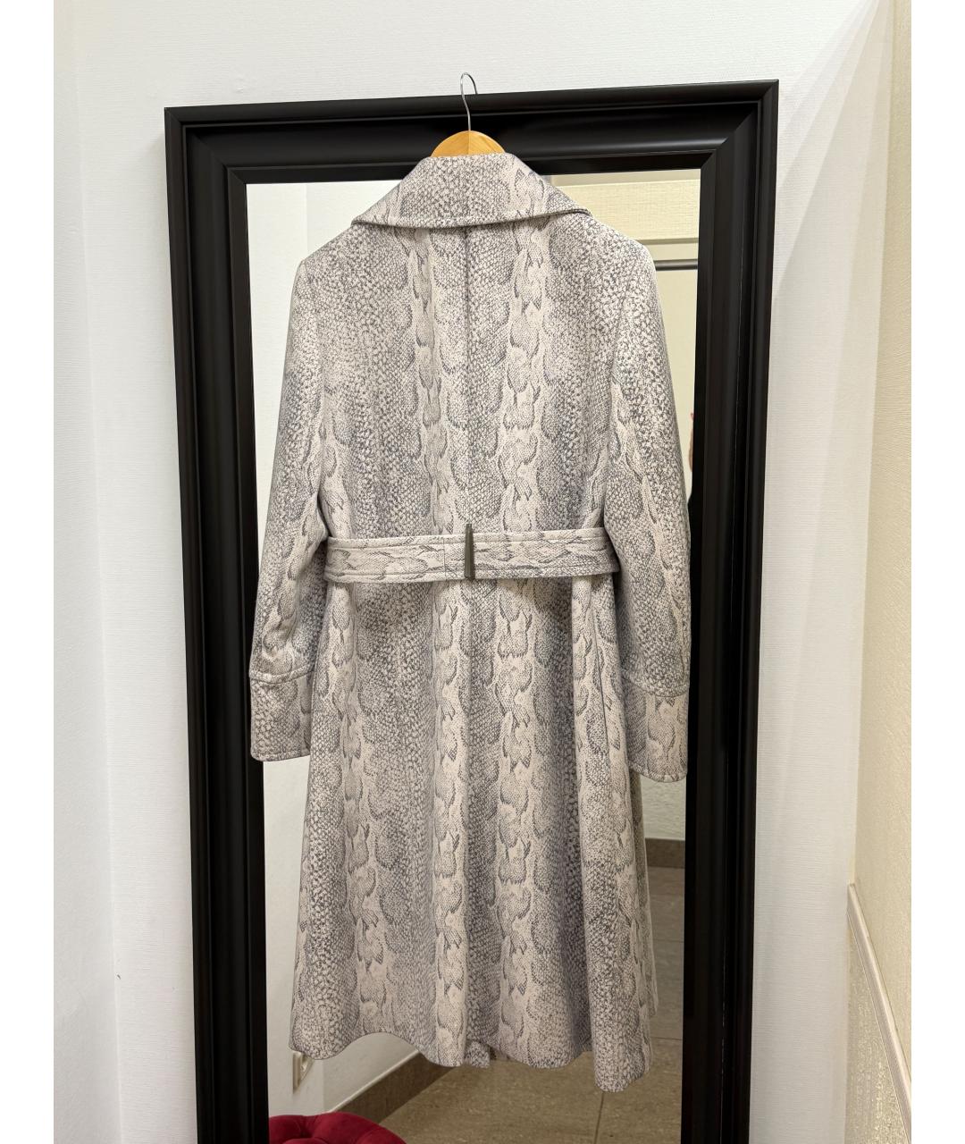 ROBERTO CAVALLI Шерстяное пальто, фото 2