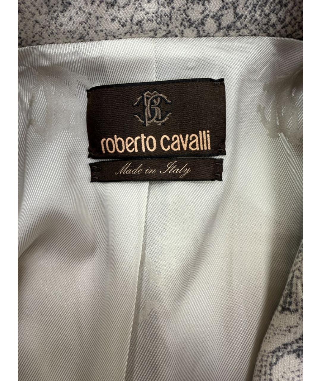 ROBERTO CAVALLI Шерстяное пальто, фото 3