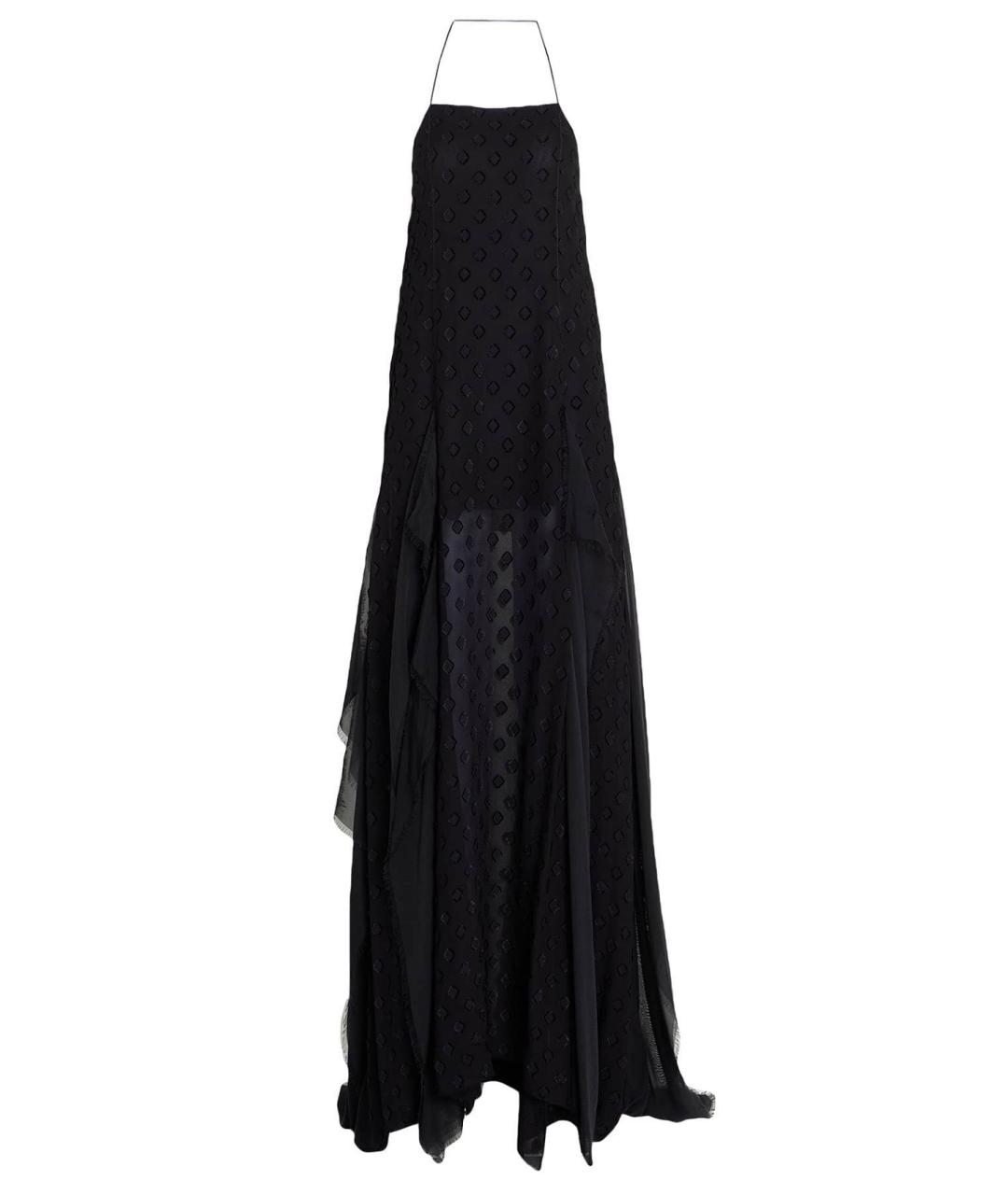 ANN DEMEULEMEESTER Черное коктейльное платье, фото 5