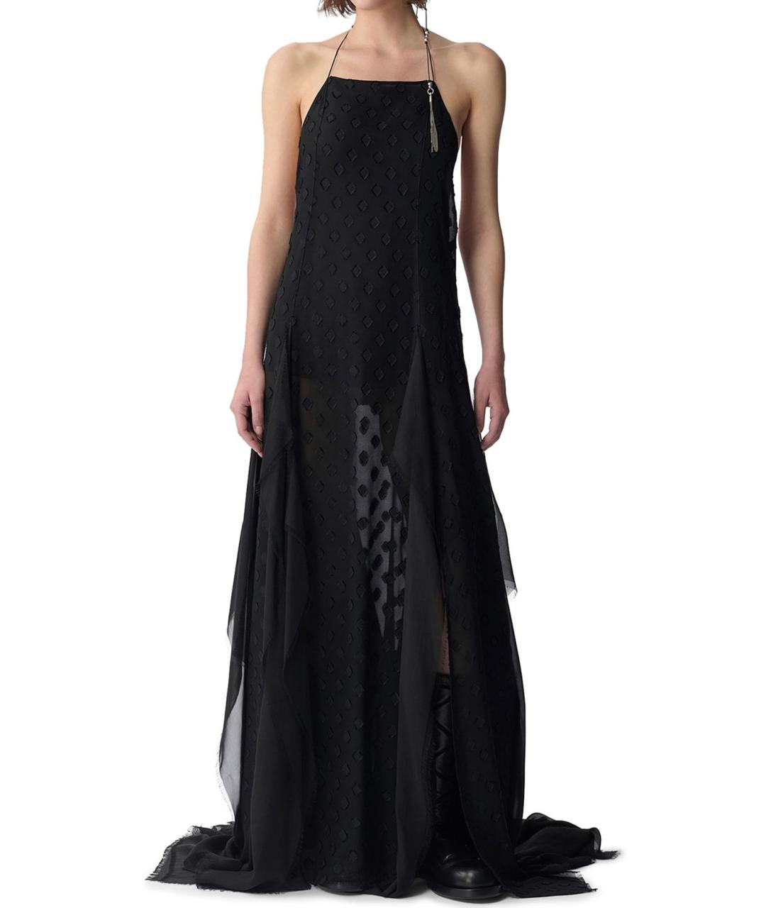 ANN DEMEULEMEESTER Черное коктейльное платье, фото 2