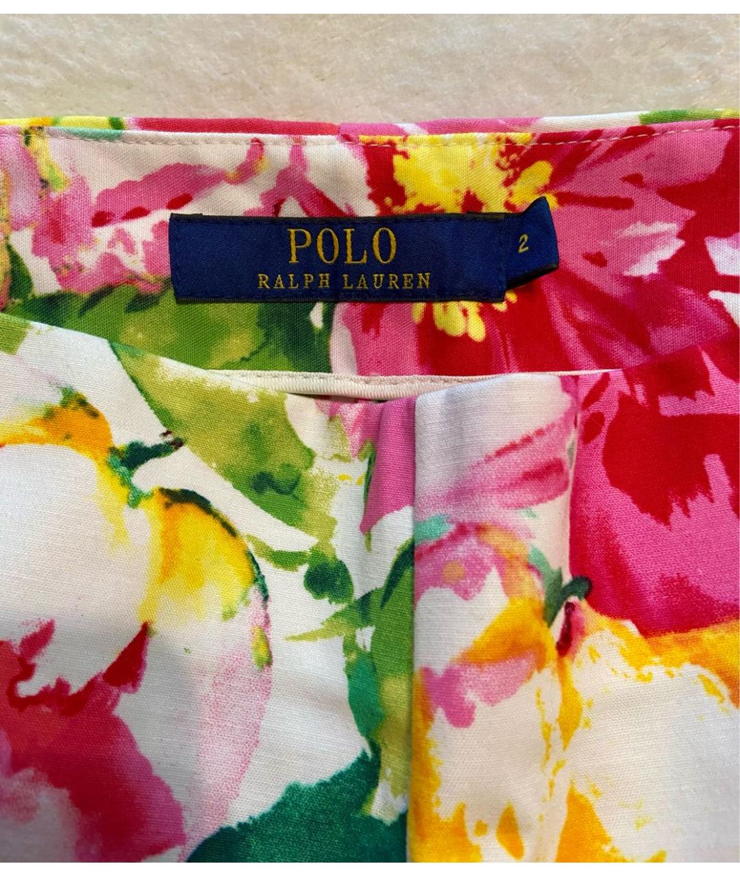 POLO RALPH LAUREN Хлопко-эластановые брюки узкие, фото 2