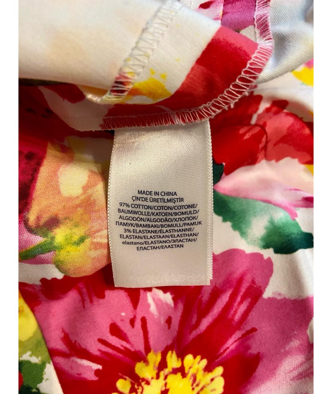 POLO RALPH LAUREN Хлопко-эластановые брюки узкие, фото 4