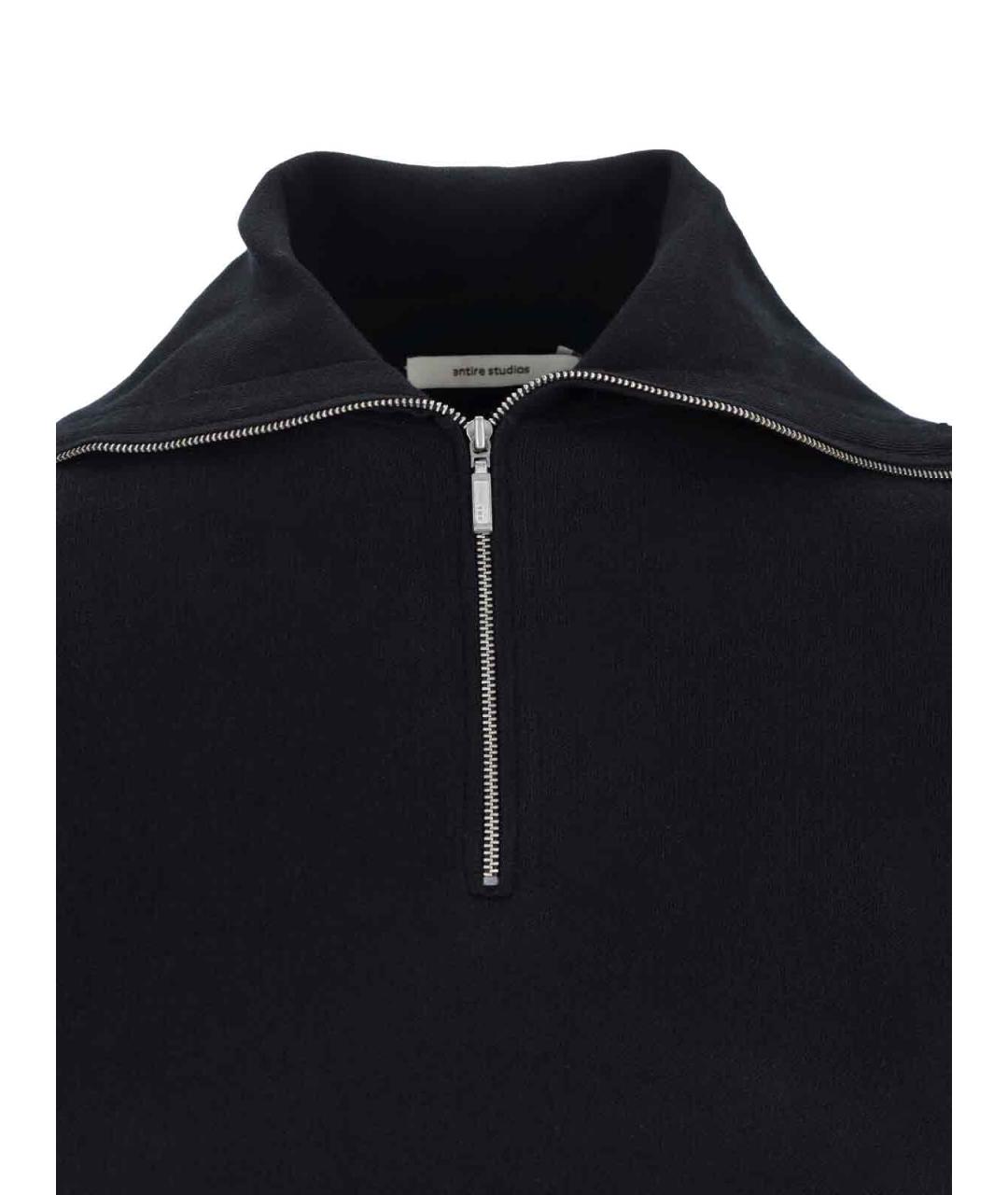 entire studios Черный хлопковый джемпер / свитер, фото 3
