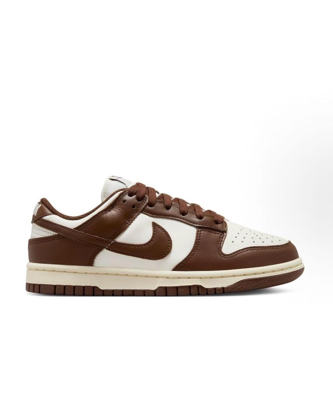 NIKE Коричневые кожаные кроссовки, фото 8