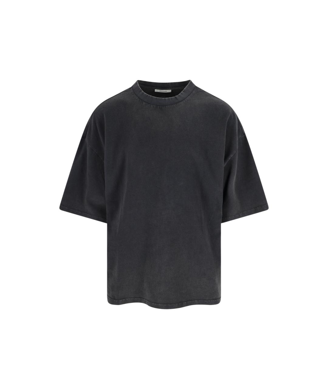 entire studios Черная хлопковая футболка, фото 1